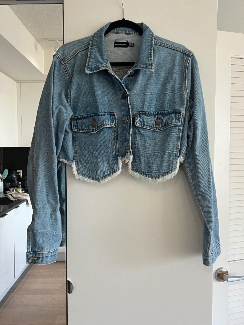 Jean cropped jacket